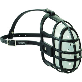 Пластиковий намордник Weaver Leather для худоби, чорний