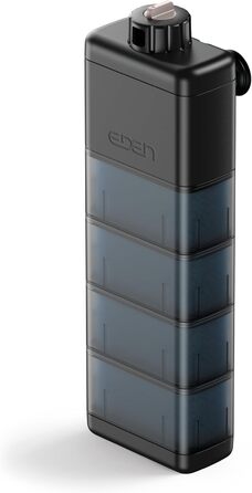 Внутрішній фільтр Eden 93694 FIN X 200 для акваріумів до 200 літрів, продуктивність 650 л/год, регульована продуктивність, легке обслуговування та надійна фіксація