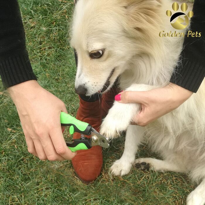 Ножиці для обрізання кігтів Golden Pets Profi Krallenschere + Feile з унікальним кутом 45° та пилочкою для безпечного догляду за кігтями тварин