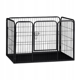 Клітка для малих собак Relaxdays зі сталі з порошковим покриттям, 108 x 70 x 73 см