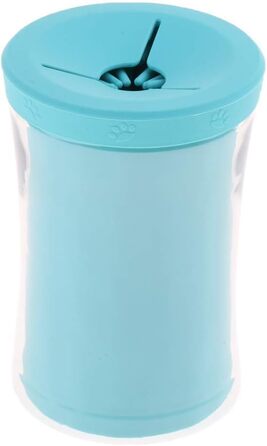 Миска для миття лап собакам, очищувач лап для собак, синій