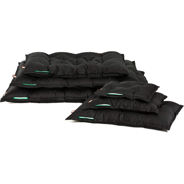 Ортопедична лежанка для собак Doctor Bark Urban - розмір M (70x50 см) - чорна, Made in Germany