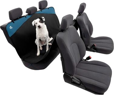 Гамак для тварин Kurgo Rover - чохол на сидіння авто/Вантажівки - водонепроникний, зносостійкий, чорний, 160см