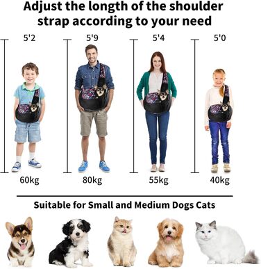 Червона переносна сумка-переноска для собак та котів Lyneun 6 кг, дихаюча сітка, регульований ремінь для прогулянок