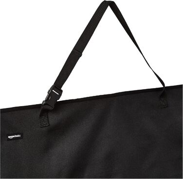 Чохол на сидіння автомобіля для собак Amazon Basics, 119 x 142 см, чорний