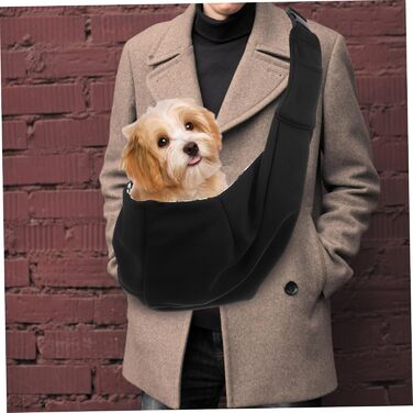 Kisangel Сумка-переноска для собак і котів, регульована, легка, портативна, для подорожей, з плечовим ременем