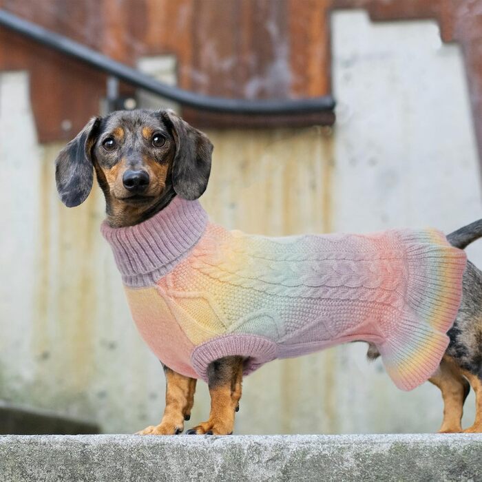 Пуловер для собак Lelepet на Новий рік, теплий зимовий пуловер для великих собак, м'яка куртка-манта, зимовий пуловер, одяг для домашніх тварин, рожевий, XL