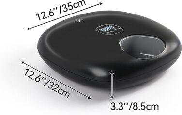 Автоматичний дозатор корму для котів FÜR Pfoten: 6 порцій, з охолодженням, програмований таймер, USB-живлення