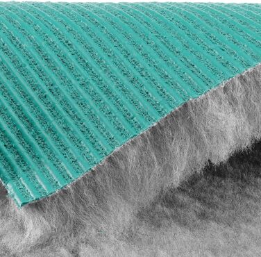 Медичне ліжко для собак Premium - ковдра для собак: неслизька, вологопоглинаюча, дихаюча та пральна (сірий, 70 x 100 см) 70x100 см Сірий