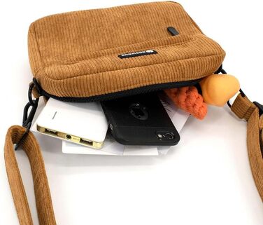 Сумка для ласощів для собак COOWONE - зручна для прогулянок, тренувань, з інтегрованим диспенсером для відходів (Коричневий 3.0)