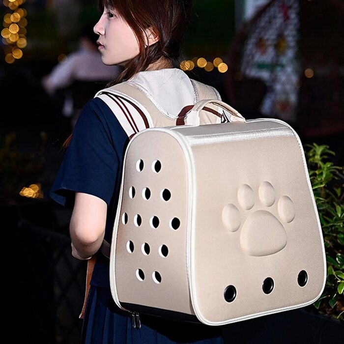 Транспортна переноска для собак та котів | Складана переноска для тварин (хакі)