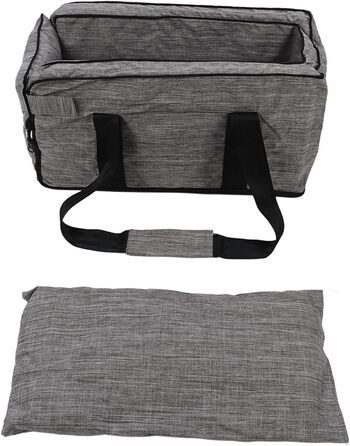 Автокрісло для собак, регульоване, миється, для маленьких та середніх тварин, неслизьке, автосидіння для цуценят