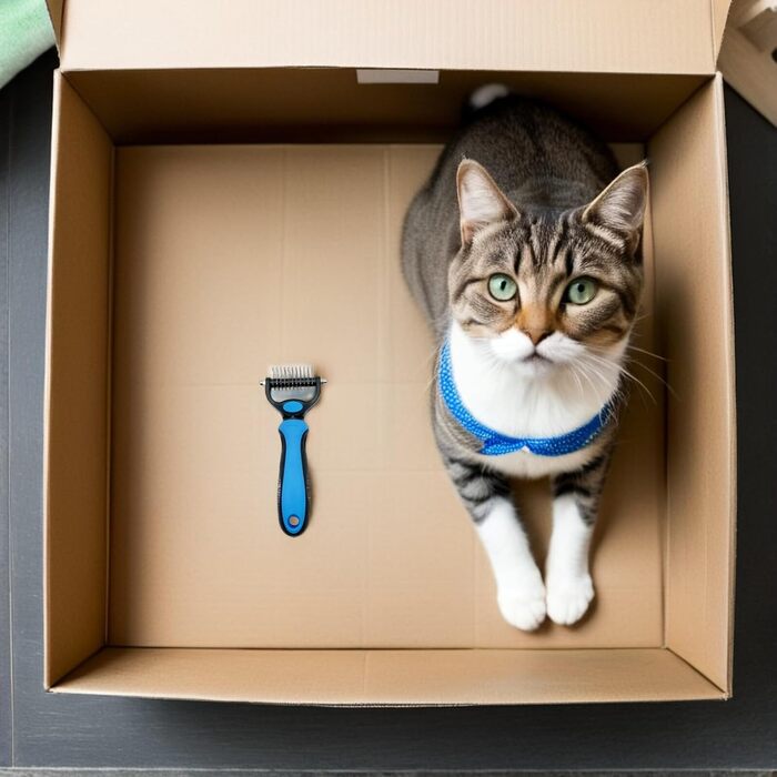 Набір гребінців для грумінгу тварин: видалення комах та розпушування шерсті для собак, кошенят та кішок