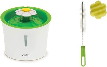 Питний фонтан Catit Flower Fountain 3 л з фільтрацією для котів + набір для чищення 44020
