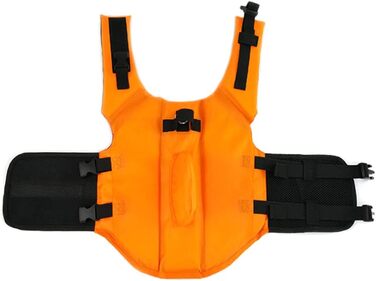 Спасальний жилет для собак FONLAM - помаранчевий, розмір S