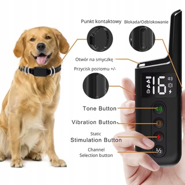 Тренувальний електронашийник для собак: корекційний пристрій для дресирування