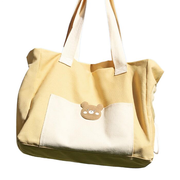 Транспортна сумка для собак та котів, дихаюча, легка, для подорожей, з шнурковою застібкою