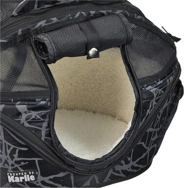 Karlie Shopper de Luxe: стильна сумка-шопер, розмір L (48x40x36 см), аксесуар для дрібниць 10x5x10 см