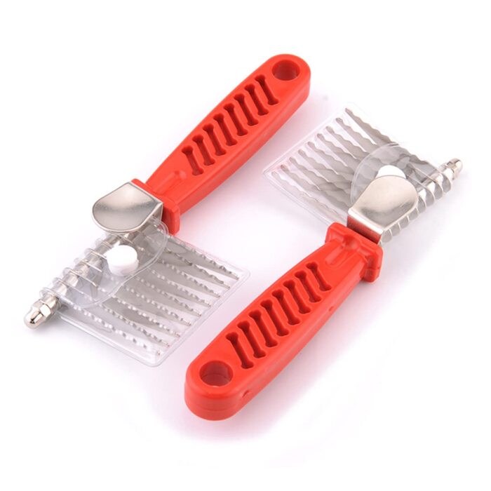 Набір гребінців для грумінгу тварин POPETPOP: щітка для вичісування шерсті собак та котів (3 шт.)