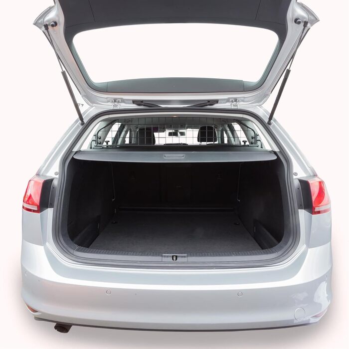 Автомобільна перегородка Travall для собак і багажу, сумісна з VW Golf Estate (2013-2020), Alltrack (2015-2020) без люка, високої міцності, захисна решітка для домашніх тварин і вантажу