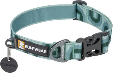 Нашийник для собак RUFFWEAR Crag, середній, 36-51 см, з алюмінієвим кільцем, регульована довжина, м'який та комфортний, для собак, з кільцем для повідка