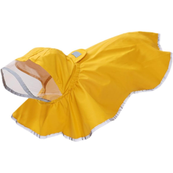 Дощовик для собак: легкий, з світловідбиваючими смугами, для собак середніх та маленьких порід, цуценят