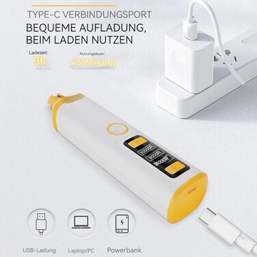 Набір для догляду за кігтями собак Premium, електричний точило з 3 рівнями швидкості, з ножицями для кігтів, безпечний та безстресовий догляд за улюбленцем (1 шт.)