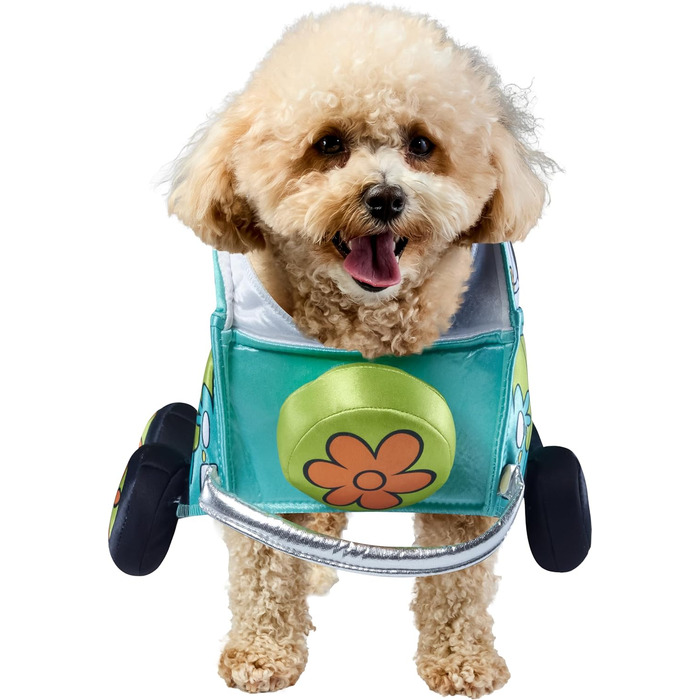 Костюм для собак Scooby Doo Mystery Machine від Rubie's, розмір S (довжина тіла до хвоста 56 см, обхват грудей 51 см)