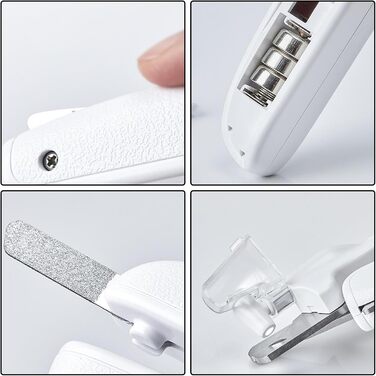 Кусачки для собак з підсвічуванням | Кусачки для тварин з LED | Точний триммер для цуценят - для собак, котів, дому, на вулицю, у подорожі, до ветеринара