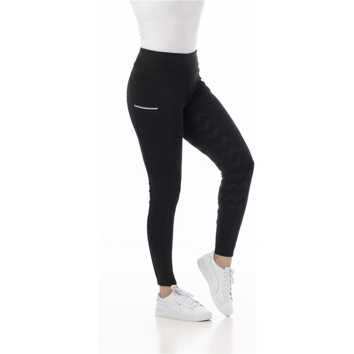 Легінси для верхової їзди RIDING WORLD Agadir для жінок та дівчаток | Легінси для їзди верхи | Ріджингові штани з силіконовим повним покриттям та широким поясом | Ріджингові штани з 2 кишенями для телефону | Екіпірування для верхової їзди в багатьох розмі