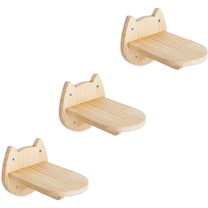 Сходи для котів DaizySight на стіну: комплекс для лазіння, ігор та відпочинку (3 сходинки)