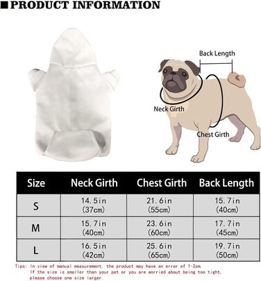 Світшот для собак Kuiaobaty: стильний одяг для вашого улюбленця. Чорний, дихаючий, для собак середніх порід (40x60x45 см). Ідеальний для чихуахуа та інших собак.