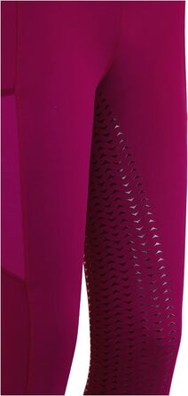 Лазура - Рідлегінги для жінок та дівчаток Emilia | Повний силіконовий покрив | Рідлегінги з 2 бічними кишенями для телефону | Рідлегінги в п'яти кольорах | Розміри 116-176 та 34-46, колір: Cranberry