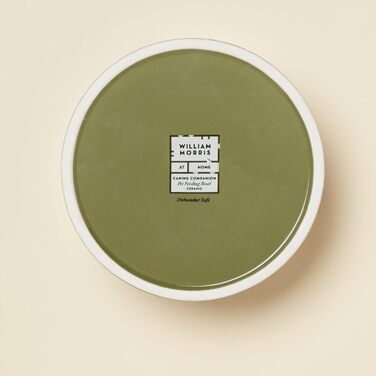 Миска для собак William Morris At Home, керамічна, повільна годівниця, запобігає розливанню, для миття в посудомийній машині, миска для води, чудовий подарунок для дому та любителів собак, розмір: 18,5 x 7,7 см