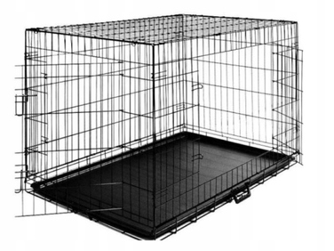 Металева клітка для середніх собак AML, 47 x 76 x 53 см