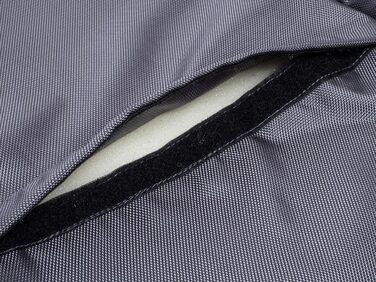 Крісло-ліжко для собак Petface з меморіальною піною, водонепроникне, сіре, розмір L (101 x 67 x 8 см)