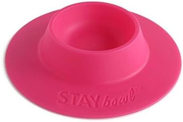 STAYbowl Futternapf: годівниця для морських свинок та інших дрібних домашніх тварин, ергономічна, 60 мл, рожева