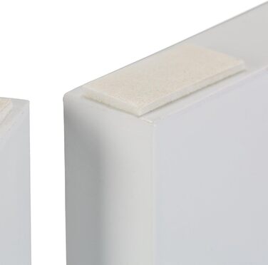 Захисне ворота для собак Relaxdays, 60 x 153 см, MDF, розкладне, біле