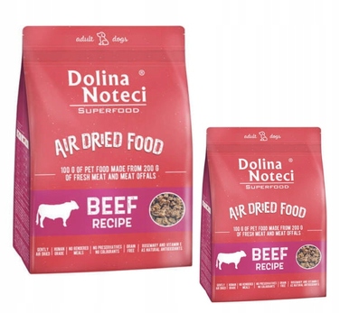 Сухий корм для собак Dolina Noteci Superfood з яловичиною, беззерновий, 5 кг