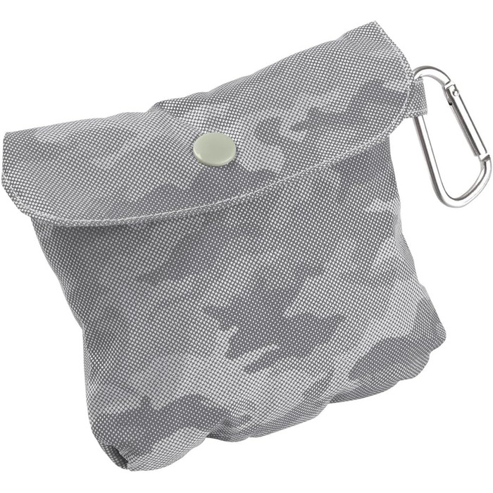 Дощовик для собак Huka to go срібного кольору, розмір 50