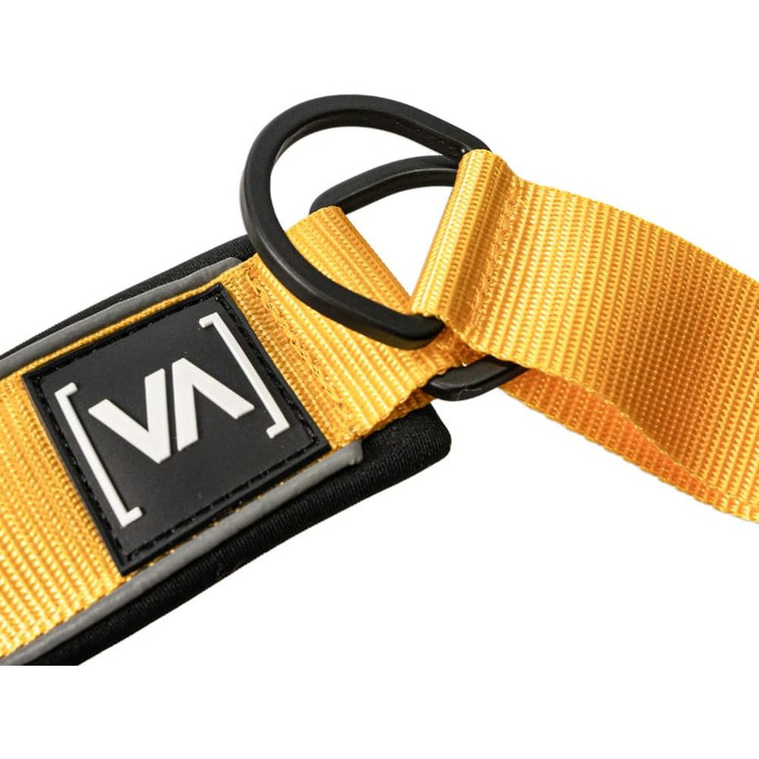 VITOMALIA® Легке відбиваюче нашийник для собак з гальмом, 4 см, міцний нейлон та м'який неопрен, для середніх собак