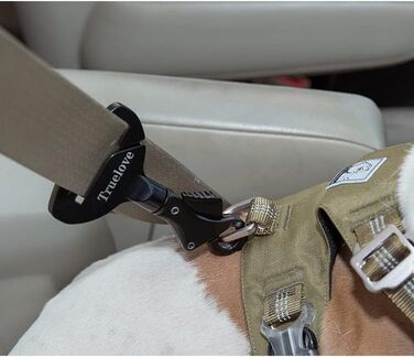 Посилений собачий нашийник-кріплення для авто, безпечна пряжка, сумісний з усіма авторемнями, для нашийників та шлейок, TLM1993-Lila