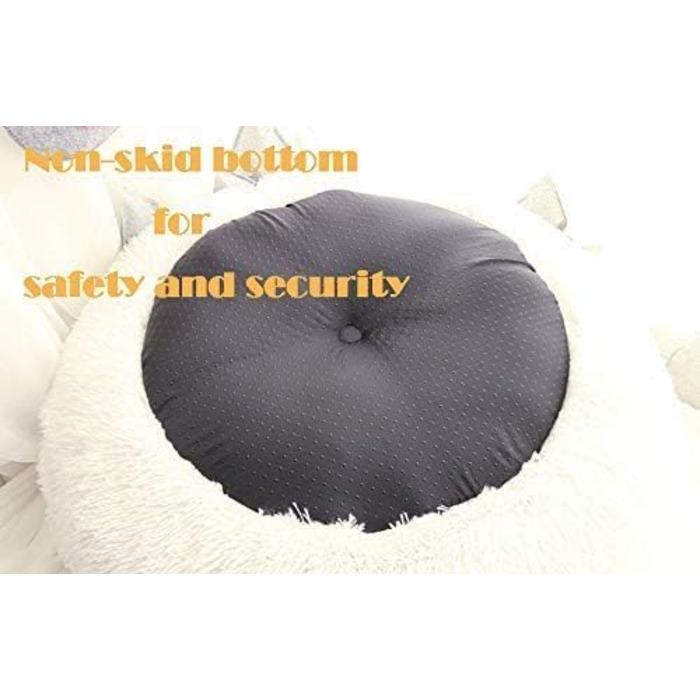 М'яке лежанка для котів та маленьких собак BODISEINT, середнього розміру, самонагріваюча, для дому, сірий колір, 60x20 см