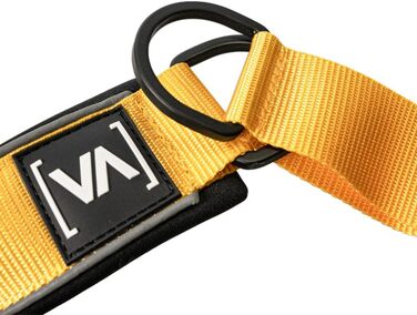 VITOMALIA® Легке відбиваюче нашийник для собак з гальмом, 4 см, міцний нейлон та м'який неопрен, для середніх собак