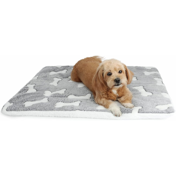 М'який килимок-матрац для собак та котів 60x80 см, м'який, дихаючий, машинне прання