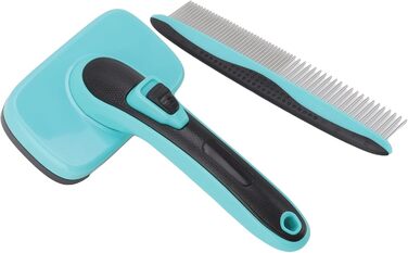 Професійна щітка для видалення шерсті собак та котів - видалення шерсті, безпечна та ефективна