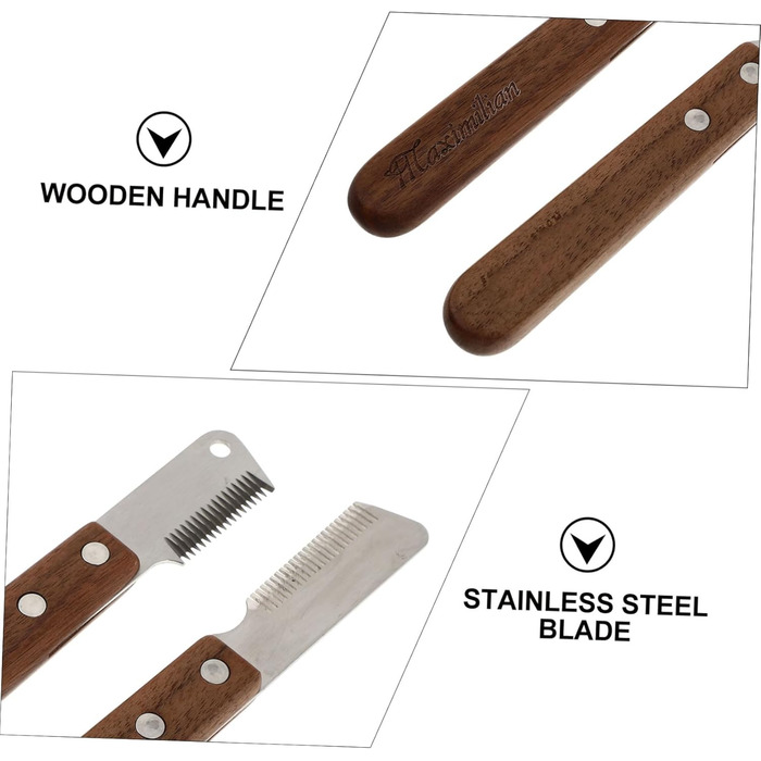 Набір для грумінгу собак та котів VICASKY: щітка та гребінець для видалення ворсу та масажу