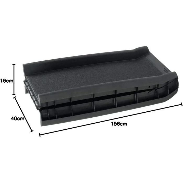 Рампа для домашніх тварин Lanco – 4 секції, складана, PVC, 156x40x16 см