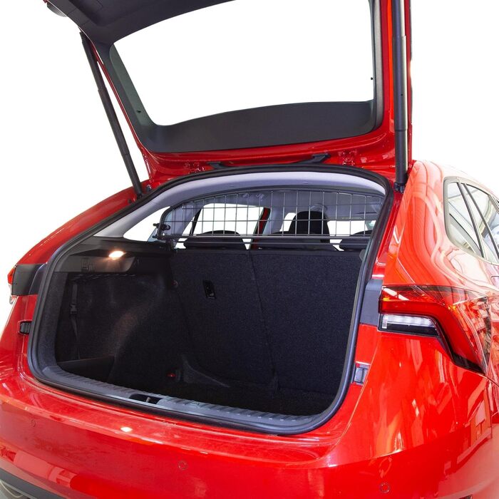 Сітка для собак Travall для Škoda Scala (2019-): автомобільна сітка, захист багажника, перевезення тварин, міцна сталева конструкція
