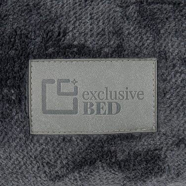 Килимок для собак Лілі - М'який лежак для собак з тканини Sorisso - М'який, довговічний, зносостійкий, міцний (M, Темно-синій)